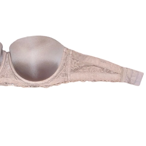 Calvin Klein nude lace strapless push up underwire bra, 34D - Picture 4 of 10